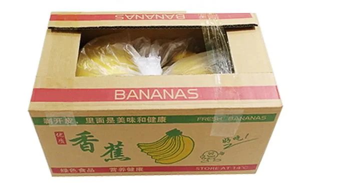 Custom Cardboard Fruit Box Strawberry Orange Pineapple Vegetable Fruit Banana Shipping Box