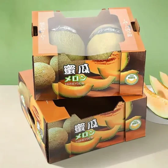 Custom Cardboard Banana Carton Box Price for Fruit and Vegetable