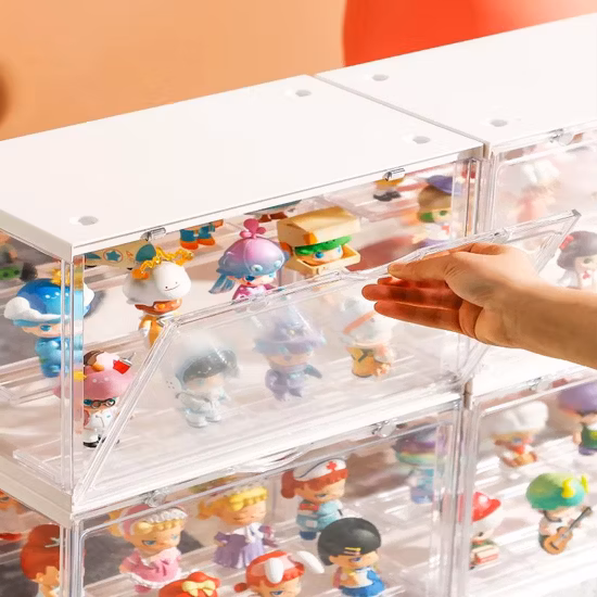 High Quality Royalunion Organizer Clear Magnetic Sports Storage Shoes Box