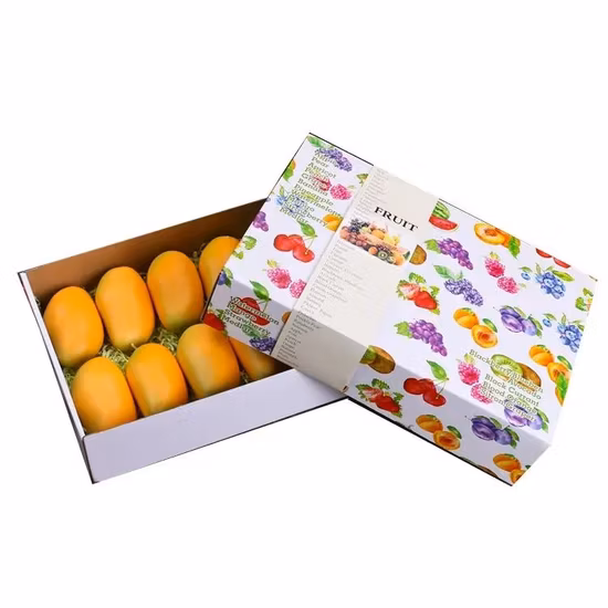 Custom Kraft Paper Box Universal Packaging Fruit Gift Box Direct Manufacturers