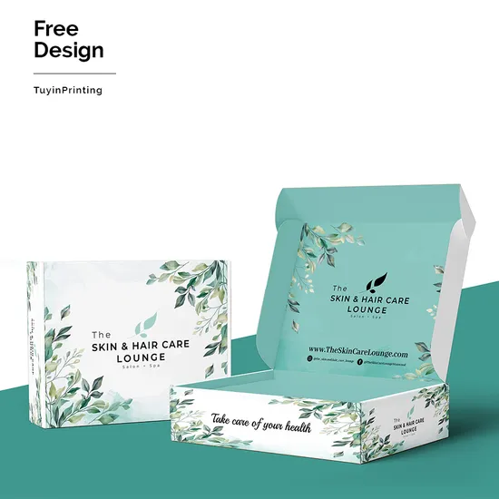 Wholesale Custom Printed Color Luxury Mailer Paper Packaging Corrugated Shipping Mailer Box for Garment