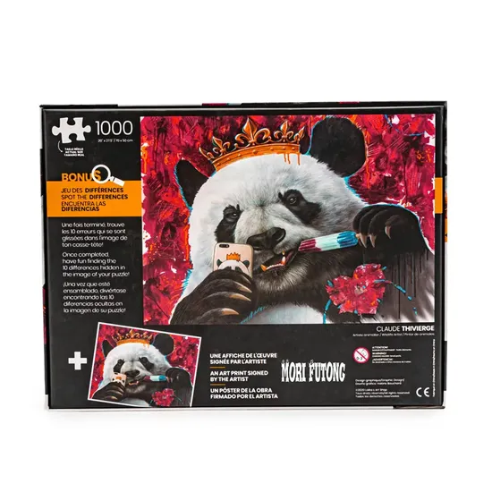 Hot Sale Custom 100 500 1000 Pieces Paper Jigsaw Puzzles for Kids and Adult