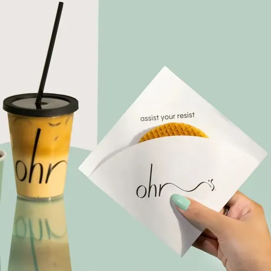 Custom Printed Compostable Greaseproof Bags Halal Paper Food Bags