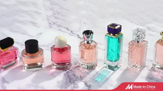 New Design Wholesale Square Perfume Bottles with Pump in Middle East Style 